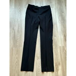 Banana Republic Martin Fit Dress Pants, Black, Women's size 2, 95% Wool